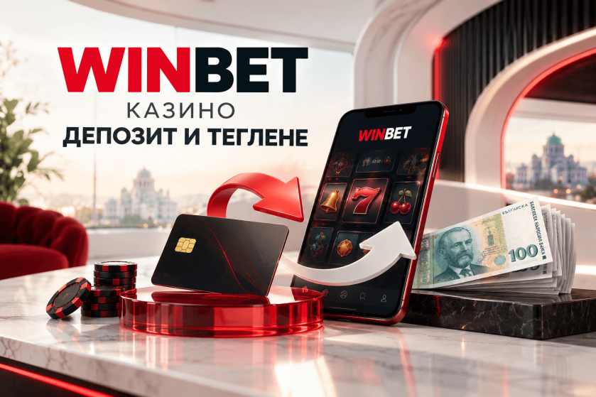 Как се депозира и тегли в онлайн казино Winbet?