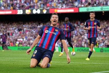 Левандовски изравни постижение на Меси от преди 5 години