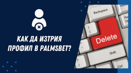 Как да изтрия профил в Palmsbet?
